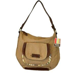Relic Brown Boho Shoulder Bag NWT Sydney hobo khaki